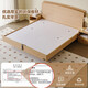 
Quanyou (QUANU) Home Double Bed 1.8x2m Log Style Bedroom Furniture 1.5m Single Bed Modern Simple Bed Headband Storage Bed Suspension 1.8*2m Bed + 69 Mattress