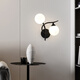 Lampe murale papillon lampe de chevet de chambre à coucher lampe murale 2024 Nouveau style luxe léger