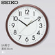 Seiko Seiko clock home punch-free wall clock 14 inches 36cm simple smart luminous living room bedroom wall clock