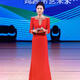 Yimimei high-end annual meeting female host dress host evening dress female 2024 new high-end heavy industry red annual meeting banquet XS