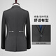SHANSHAN Shanshan wool suit men's four-season anti-wrinkle slim professional formal suit complete set of business wedding jacket