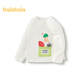 Balabala children's clothing, children's long-sleeved T-shirt, boys and girls 2025 new spring top T209125100205