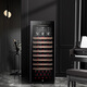 Casarte State Subsidy Wine Cabinet Home Display Cabinet Living Room Villa President Office Constant Temperature Constant Humidity Shockproof Cigar Tea Cabinet Red Wine Cigar Cabinet Refrigerator Fresh Cabinet Black 198L