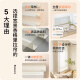 
Precious wide view Shangri-La curtain cloth blinds, sunshade, three-layer three-dimensional bedroom office restaurant study curtain cloth imported semi-shade beige GPX1047B