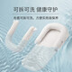 史威比（Sweeby）婴儿床中床新生儿防吐奶斜坡枕便携式可折叠宝宝哄睡床 安伯灰丨免抱起升降丨防压防惊跳