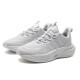Adidas men's shoes summer new AlphaBOUNCE shock-absorbing low-top casual running shoes IE9766 light gray 40.5 (250mm)