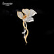 Eternelle French Eternal Bohemian Style Brooch High-end Light Luxury Accessories Elegant Temperament Corsage Gift Bright Gold