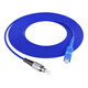 Nokoxin Telecom-grade armored single-mode single-core fiber optic jumper SC-SC engineering special tail fiber extension cable anti-rat bite flame retardant Armored single-mode single-core SC-FC 5 meters