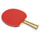 Double Happiness DHS Kuangbiao four-star table tennis racket upgraded version horizontal racket H4002 double-sided reverse adhesive with table tennis ball
