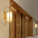 
Oumeh's new Chinese wall light intelligent staircase sound control light corridor radar human body sensing light automatic aisle corridor corridor light household B680 (bronze brushed) radar human body sensing (connection
