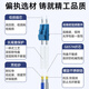 优普连 电信级铠装光纤跳线单模双芯LC-LC/SC/FC/ST 千兆万兆铠甲尾纤 防鼠咬抗拉抗弯跳纤光纤线 铠装单模双芯LC-LC 10米