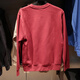 Nike (NIKE) sweatshirt jacket for men 2024 spring and autumn new sportswear plus velvet warm round neck pullover FN2611-010 FN2611-677 red inner lining L