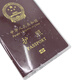 Jingmengyuan Passport Cover Reisepassjacke Zertifikat Paket Frosted Transparent Passport Deckung Passschutzzertifikat Frosted [8 Packs]