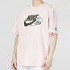 Nike (Nike) Offizielles T-Shirt-Kleidung für Männer und Frauen 25 Frühlings- und Sommer-New Sportswear Running Print Casual Lose Paar Runde Hals Kurzärmel FB9804-686/gleiche Stil für Männer und Frauen/Single-Stücke L 175 (empfohlen 130-150jin [Jin gleich 0,5 kg]))