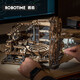 Ruoyiruoguijiacity Track Night City Blocs Building Puzzle Puzzle fait à la main
