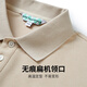 
Mark Waffe [Embroidery] Comfortable and breathable men's short-sleeved POLO shirt 25 spring and summer new casual trend base top 701 khaki L