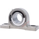 Stainless steel outer spherical bearing with seat vertical bearing seat SUCP204 UCP205 SP206 207 P208 thickened overall 304 material UCP206