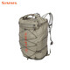 Simms Ködertasche Männer und Frauen Single Schulterkreuzkörper wasserdichtes Rucksack Fliegenfischen Multifunktionales Angelgeräte Taillenbeutel tragbare Handtasche PG-13792 Chest Bag Schwarz schwarz