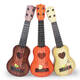 Viele Kinder für kleine Gitarre IT-Spielzeug können gespielt und simuliert mittelgroße Ukulele-Musikinstrumente Musik für Anfänger Internet Celebrity Gitarre [Bekannter Holzfarbe] 44cm
