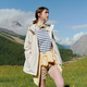 AIGLE【经典款】艾高夹克冲锋衣春夏经典款GORE-TEX防风防雨透汽 砂粉色 AW733 38(165/88A)