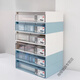 Jia xiaoyou Office File Box Desktop-Type Liepe File Cabinet Многофункциональный многослойный хранение ящик для хранения Таблица 4 заблокирован 9794 Black