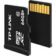 普联（TP-LINK）64GB存储卡 Micro SD内存卡 视频监控摄像头专用 读速Class10 TF卡 兼容多设备 TL-SD64L