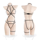 Rizhao role-playing sexy pajamas and sexy lingerie for men, special seduction sex thong three-point breast-exposed sm sexy lingerie couples stimulate outdoor dates Sexy lingerie 2024 new sexy couples