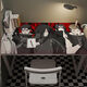Naruto peripheral table mat Naruto anime 2D student desk mat waterproof dormitory table mat dirt resistant ZDA leather-834 60*40CM