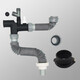 Insinkerator InSinkErator E100/200/300/150 garbage disposal special outlet connection piece single accessory + single basin drainage set (cost-effective)