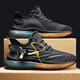 Aizunshi Putian Herrenschuhe Sommer atmungsaktiv 2025 Neue Fliegerknitsport- und Freizeit -Maschenschuhe Mesh leiten Kokosnuss vielseitige trendige Schuhe Denim Blue 42 (260 mm)