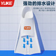 Yuke swimming fins for men and women freestyle breaststroke special children's silicone duck paw shoes adult light diving training equipment milk powder nose clip earplugs + mesh bag XS (recommended size 33-35)