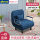 Yanlan Folding Sofa Bed Two-Purpose Living Room Small Apartment Double 1.5 Meter Wide Single Multifunctional Lunch Break Bed Home 190*65CM Gray (Including Pillows)