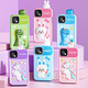 Juguetes para teléfonos móviles para niños Smart infancia en la primera infancia Toque Simulación de la pantalla del bebé puede tomar fotos especialmente para la cámara de niñas pequeñas Dinosaurio verde [32G] 22+ Aprendizaje Aplicación Día de Año Nuevo Regalo