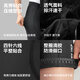 Rock Brothers Cycling Pants Men and Women Mountain Highway Bike Shorts Sponge Cushion Cycling Summer Black 2XL