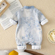 
G.DUCKKIDS little yellow duck baby clothes spring and autumn Chinese style Hanfu newborn onesie dress for men and women full month one-month year old dress 9921 red 66 size 3-6 months (it is recommended that babies 10-13 Jin [Jin equals 0.5 kg])