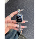 FJU适用苹果手表表带apple watch ultra2金属iWatch10新款s9轻奢s8智能s7原装series10高级感s6腕带 亮银 适用：iwatch 12342mm