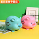 Clcey Children's Mumble Piggy Bank peut être retiré, peut être stocké, empêcher la chute, les garçons et les filles de la caricature de la caricature de la caricature n'entrent que des ornements de sortie. Augmentez la taille de l'orchidée de cochons pour soulager l'inquiétude (entrez uniquement mais pas la sortie)
