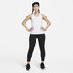 Nike (NIKE) vest men's and women's clothing 2025 spring new running fitness sportswear breathable fashion casual sleeveless T-shirt DV9898-100 women's model XL