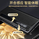 Suoaige Honor Magic VS3 Mobile Case Honor Magic V3 Case de protection VS2 Master Edition Full-incluse écran de pliage Affaire en cuir Anti-Fall Windows Transparent Case de couchage gratuit Flip [Black] Window Douzen Honor Magic VS3