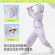 Jiaoxia children's anti-mosquito clothing, sun protection clothing, sun protection clothing, jacket, boys' and girls' sun protection clothing MR49224 soft smoke purple 110
