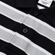 耐克（NIKE）男装 舒适百搭宽松休闲条纹运动翻领短袖T恤FN3897-010 FN3897-010 2XL