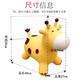 
Yusenyi children inflatable jumping horse enlarged and thickened baby music jumping deer elf jumping horse toy kindergarten ordinary horse color random pump