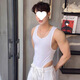 男性2024新款性感透明角色扮演三点式男同男士专用自慰情趣内裤丁 白色-性感内裤男士丁字裤男生情 M(合适90-130斤