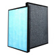 Lanchuang adapts to Berk air purifier HEPA activated carbon filter KJ1000F-D9L filter element two-piece set