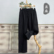 Good Bull (Haobuyi) Leinenhosen für Männer Sommerdünne Baumwollhose für Männerfädenhosen mit Breitbein loser, gerade Bein-Freizeithosen. Die ursprüngliche Farbe von Thread XL 135-150jin [Jin ist 0,5 kg]