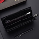 Pier Cardin Herren Handtasche Geschäft Langes Kuhpferds Brieftasche Reißverschluss Ticket Clip Wallet Clutch Geschenkbox für Freund Dad Geschenk Geschenk, um Reichtum und Segen anzuziehen