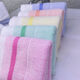 
ROBTM premium mercerized cotton thin towel face towel children's towel 730 easy to dry 1048 three-piece package (color mixed) 74x34cm