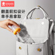 Xin'an Dai Mama -Tasche, mütterliche und Babymilch Rücken Schulter Multifunktional großer Kapazität Mama Baby Baby Baby Mode Handtasche Rucksack - Grau