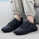 阿迪达斯（adidas）三叶草女鞋男鞋 春季新款时尚休闲透气老爹鞋缓震保暖运动鞋 GY9926/皮质鞋面/深灰/三叶草 41 (内长255mm)