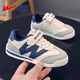 
Warrior boys' shoes spring and autumn Velcro lightweight children's sneakers WZ(CL)-1048 meters/gray/blue 35